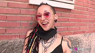 Harley Quinn Cosplayer Seduces and Blows Strangers on Street