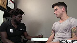 yo, black cop, show this straight teen who's boss!