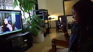 video 21: lexy gold takes it hard in wild anal scene