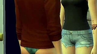 Redhead intensely fucked in cuckold scenario