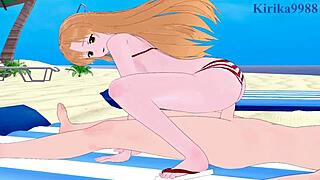 Asuna Yuuki and Sinon Shino Asada in INTENSE SEX - Sword Art Online Hentai