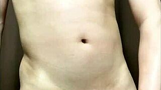 Japanese scene with shaved characters