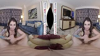 naughty america - ivy lebelle bangs hard in vr, hell yeah!