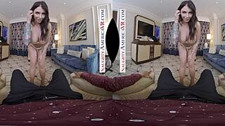 naughty america - ivy lebelle bangs hard in vr, hell yeah!