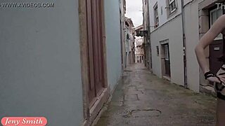 Jeny smith - mymokondo strap bondage in public