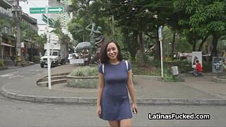 Wow! Cute Latina Amateur Goes Wild On A Hardcore Fuck Casting Session!