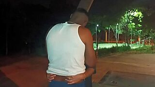 Bruna Santiny intensely sucks big black cock of Rubi