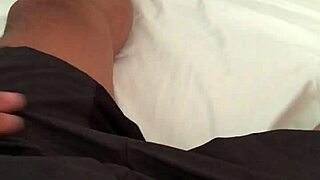 Hot homemade video of amateur babe riding cock in water