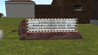 Exclamatory-Raw pandy gets wild behind bars with interracial action, oh man!