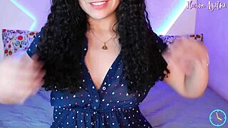 Agatha Dolly Guides 10-Min Masturbation Challenge with Heat