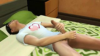 Uh, stepmom caught me jerkin’ and now she’s bangin’ me!