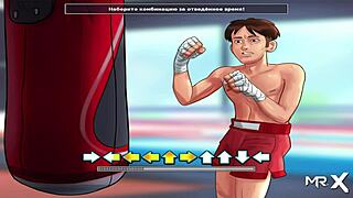 summertimesaga bdsm scene where she's tied up