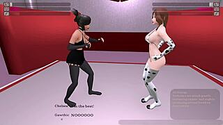 Whoa, check out Gawthicc vs Chelsea in Kinky Fight Club's wild anime battle!