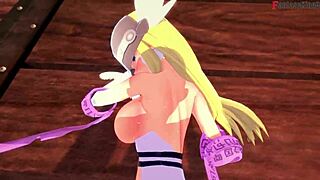 Angelwomon evolves in a wild 3D Digimon fantasy adventure