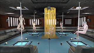 fallout 4 features multiple pole dances in animated style