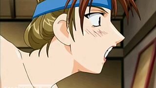 Milf Seduces Young Public Worker in Uncensored Hentai. Want to See Her Lick Ass?