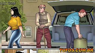 Unwanted Guest Seduces Horny Father-in-Law