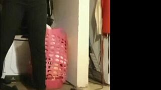 Watch This Oiled Big Ass Teasing Striptease With Clothes Ripped Off In POV!