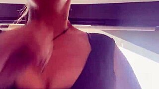 My tits bounced out during gym run