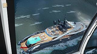 Milf in Bikini Shows Off Big Tits