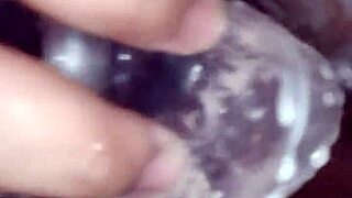 man, wish this real cum was dripping outta my hole