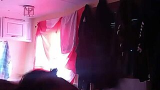 She casually sucks a deep load of cum