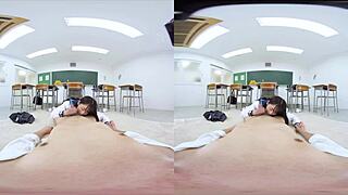 confessing in classroom, willing to do anything for senior