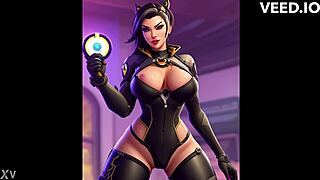 i love these overwatch inspired hentai babes