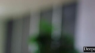 is this deeper bad girl anna claire getting her mouth and pussy fucked hard?