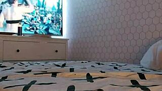 Gay Guy Sits Bareback On Black Cock