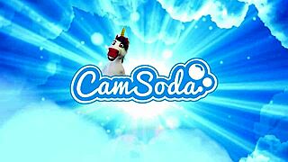 Camsoda big booty milf stuffs pussy with massive dildos