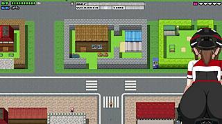 Anime Girl Flashes Painted Body in Public Ride