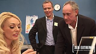 Damn, banging those hot new secretaries hard