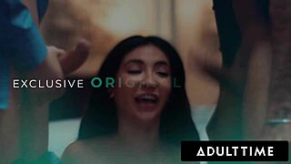 Adult Time shock - lost my glasses and ended up banging my stepbrother Eliza Ibarra and Ricky Spanish!