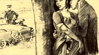 Hey, check these cool vintage erotic drawings!