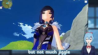 Femdom JOI hentai with edging challenge and gamer girl action