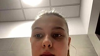 Squirting hard in the gym with wild masturbation. Public orgasm shakes everyone!