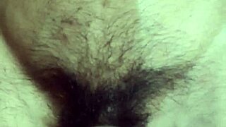 Gay solo guy explores his belly button and reaches climax