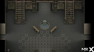 Two locked girls succumb to lust epidemic in cartoon game episode 33