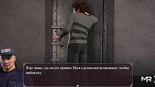 Two locked girls succumb to lust epidemic in cartoon game episode 33