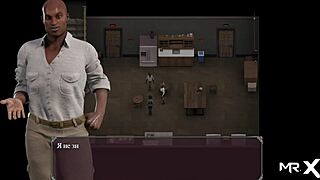 Two locked girls succumb to lust epidemic in cartoon game episode 33