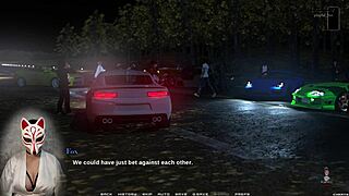 race of life ep 7 features anime boobs and hentai game