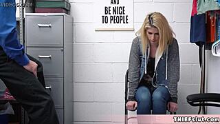 Cute Blonde Shoplifter Teen 18+ Madison Just Cant Stop Stealing Stuff