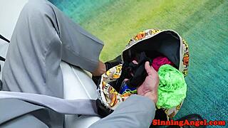 pornstar gets her ass banged while bouncing on hard cock