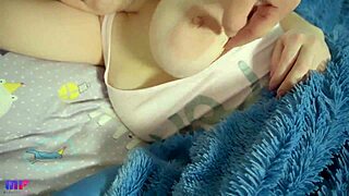 cheating husband sneaks a blowjob from wife's busty friend