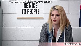 Cute Blonde Shoplifter Teen 18+ Madison Just Cant Stop Stealing Stuff