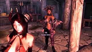 Triss and the succubus in erotic fantasy scriptures!