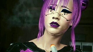 rita wheeler engages in laguna bend sex scene from cyberpunk 2077 in ultra settings 3d cartoon hentai