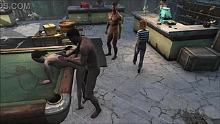 FO4 billardbordfest blir vill anime-trekant