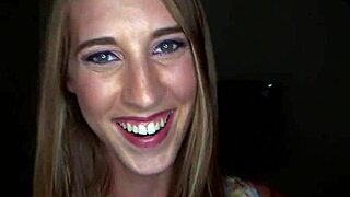 Cute Amateur Blonde Delivers Intense Cock Sucking Action Now.